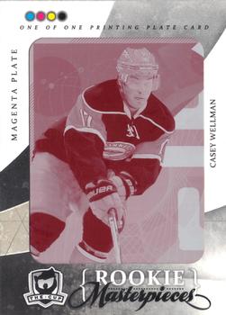 2010-11 Upper Deck The Cup - Printing Plates SPx Magenta #SPX-153 Casey Wellman  Front