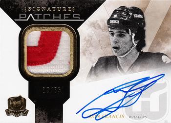 2010-11 Upper Deck The Cup - Signature Patches #SP-RF Ron Francis Front