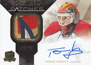 2010-11 Upper Deck The Cup - Signature Patches #SP-VO Tomas Vokoun  Front