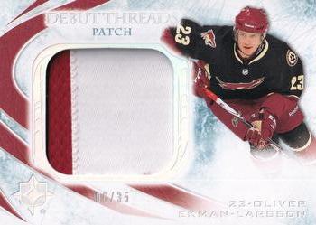 2010-11 Upper Deck Ultimate Collection - Debut Threads Patches #DT-OE Oliver Ekman-Larsson  Front