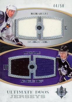 2010-11 Upper Deck Ultimate Collection - Ultimate Duos Jerseys #UDJ-GR Wayne Gretzky / Luc Robitaille  Front