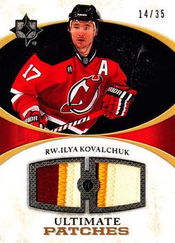 2010-11 Upper Deck Ultimate Collection - Ultimate Patches #UJ-IK Ilya Kovalchuk  Front
