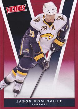 2010-11 Upper Deck Victory - Red #21 Jason Pominville  Front