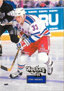 1994 Hockey Wit #2 Tony Amonte Front