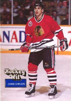 1994 Hockey Wit #12 Chris Chelios Front
