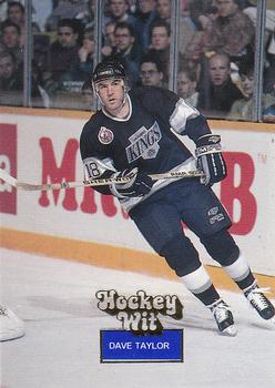 1994 Hockey Wit #21 Dave Taylor Front