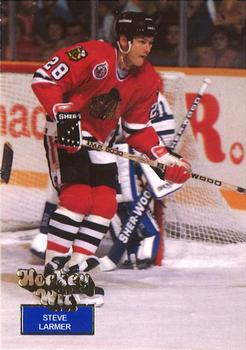 1994 Hockey Wit #43 Steve Larmer Front