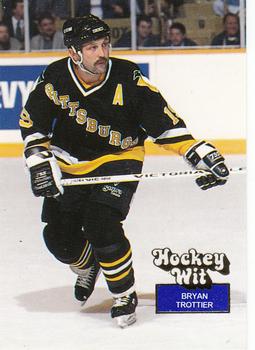 1994 Hockey Wit #44 Bryan Trottier Front