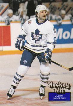 1994 Hockey Wit #50 Glenn Anderson Front