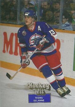 1994 Hockey Wit #55 Teemu Selanne Front