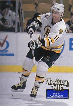 1994 Hockey Wit #68 Bob Carpenter Front