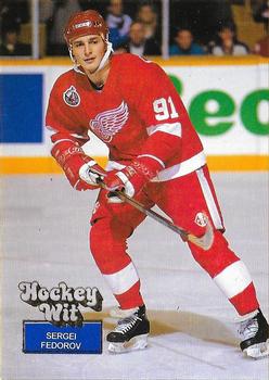 1994 Hockey Wit #69 Sergei Fedorov Front