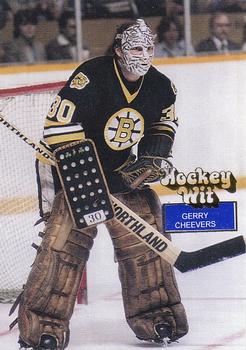 1994 Hockey Wit #81 Gerry Cheevers Front