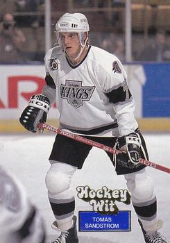 1994 Hockey Wit #87 Tomas Sandstrom Front