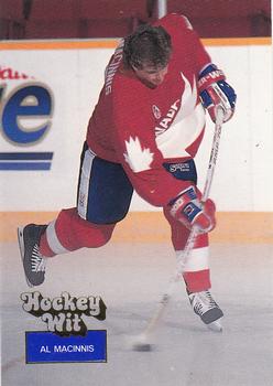 1994 Hockey Wit #90 Al MacInnis Front