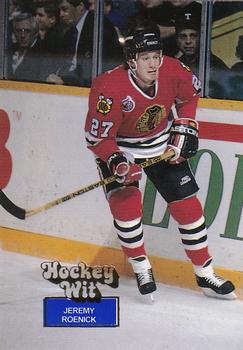 1994 Hockey Wit #103 Jeremy Roenick Front