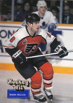 1994 Hockey Wit #104 Mark Recchi Front