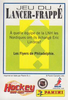 1992-93 Panini Hockey Stickers (French) #144 Ray Bourque  Back