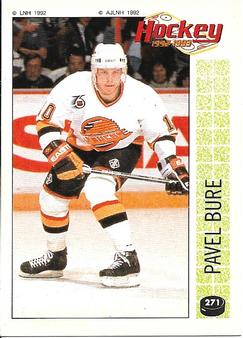 1992-93 Panini Stickers (French) #271 Pavel Bure  Front