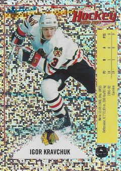 1992-93 Panini Hockey Stickers (French) #A Igor Kravchuk  Front