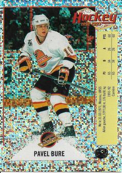 1992-93 Panini Hockey Stickers (French) #C Pavel Bure  Front