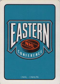 1995-96 Hoyle Eastern Conference Playing Cards #2♥ Peter Bondra  Back