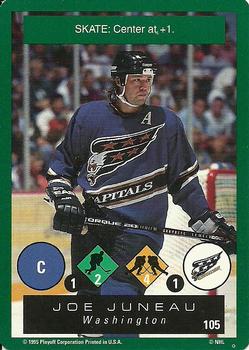 1995-96 Playoff One on One Challenge #105 Joe Juneau  Front