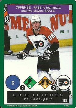 1995-96 Playoff One on One Challenge #182 Eric Lindros  Front