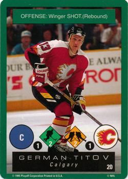 1995-96 Playoff One on One Challenge #20 German Titov  Front