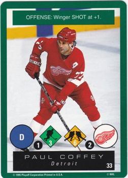 1995-96 Playoff One on One Challenge #33 Paul Coffey  Front