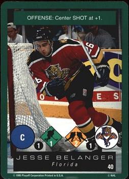 1995-96 Playoff One on One Challenge #40 Jesse Belanger  Front
