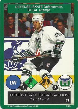 1995-96 Playoff One on One Challenge #47 Brendan Shanahan  Front