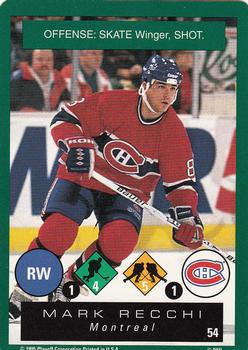 1995-96 Playoff One on One Challenge #54 Mark Recchi  Front