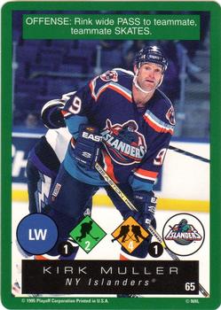 1995-96 Playoff One on One Challenge #65 Kirk Muller  Front