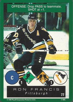 1995-96 Playoff One on One Challenge #77 Ron Francis  Front