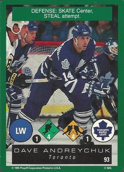 1995-96 Playoff One on One Challenge #93 Dave Andreychuk  Front