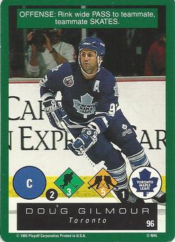 1995-96 Playoff One on One Challenge #96 Doug Gilmour  Front