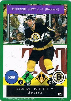 1995-96 Playoff One on One Challenge #120 Cam Neely  Front