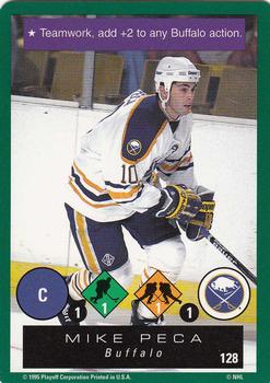 1995-96 Playoff One on One Challenge #128 Mike Peca Front
