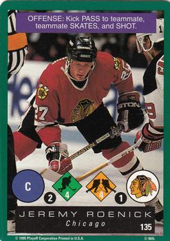 1995-96 Playoff One on One Challenge #135 Jeremy Roenick  Front