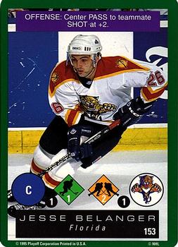 1995-96 Playoff One on One Challenge #153 Jesse Belanger  Front