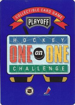 1995-96 Playoff One on One Challenge #163 J.J. Daigneault  Back