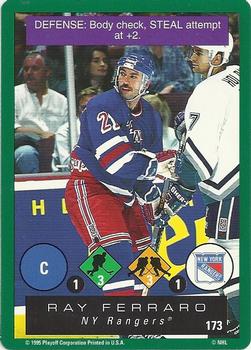 1995-96 Playoff One on One Challenge #173 Ray Ferraro  Front