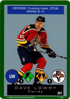 1995-96 Playoff One on One Challenge #261 Dave Lowry Front