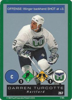 1995-96 Playoff One on One Challenge #267 Darren Turcotte Front