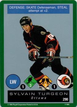 1995-96 Playoff One on One Challenge #290 Sylvain Turgeon Front