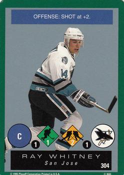 1995-96 Playoff One on One Challenge #304 Ray Whitney Front