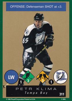 1995-96 Playoff One on One Challenge #311 Petr Klima Front