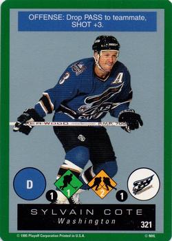 1995-96 Playoff One on One Challenge #321 Sylvain Cote Front