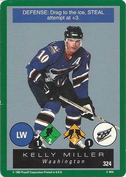 1995-96 Playoff One on One Challenge #324 Kelly Miller Front